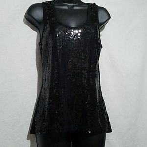 Sequin tank top